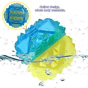 ZooFari Dog Dog Cooling Teether Toy Durable Chew Toy for Dogs AndPuppies Spaceship