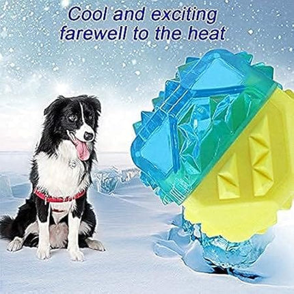 ZooFari Dog Dog Cooling Teether Toy Durable Chew Toy for Dogs AndPuppies Spaceship
