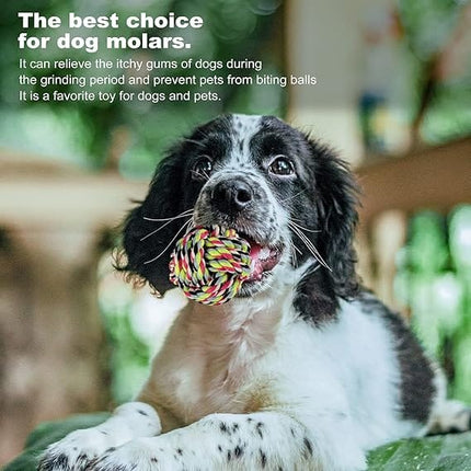 ZooFari Dog Dog Rope Ball Interactive Cotton Chew Toy for Boredom And Training