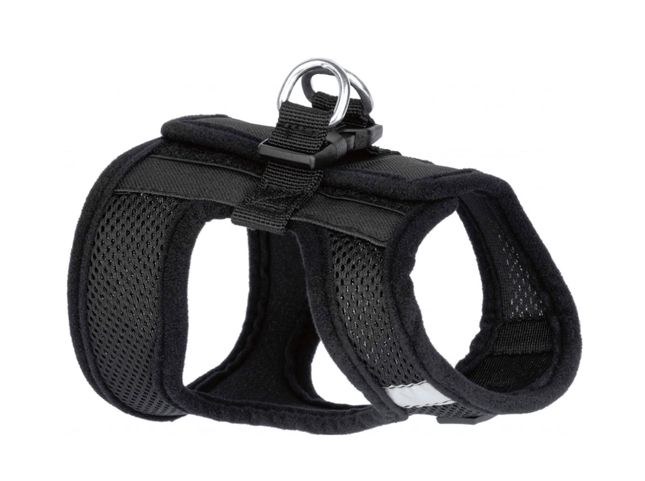 ZooFari Dog Zoofari Adjustable Soft Dog Harness Breathable Mesh And Fleece Trim Walking Vest Medium Neck 38-40.5 cm