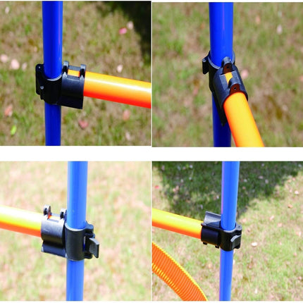 ZooFari Dog Zoofari Agility Hurdle 113 in 0.3 Cm 9 Pcs
