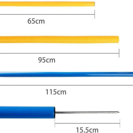 ZooFari Dog Zoofari Agility Hurdle 113 in 0.3 Cm 9 Pcs