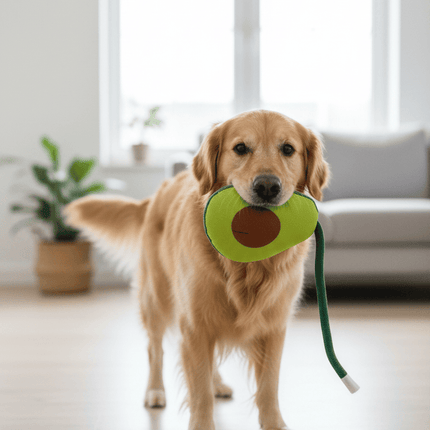 ZooFari Dog Zoofari avocado dog toy