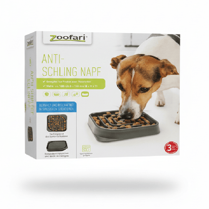 ZooFari Dog Zoofari dog cat bowl slow eating