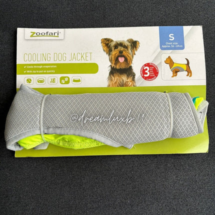ZooFari Dog ZooFari Dog Cooling Jacket small