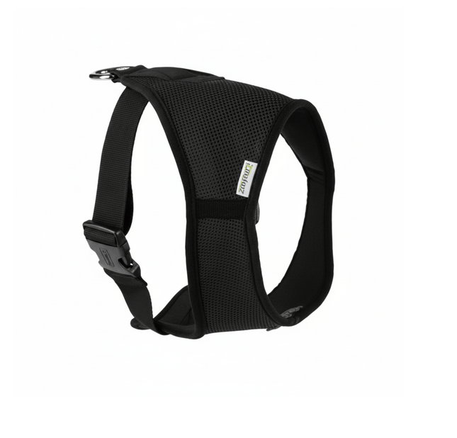 ZooFari Dog Zoofari Dog Harness Soft Harness M black approx 45- 47 cm