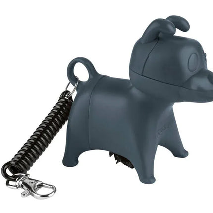 Zoofari Dog Zoofari Dog Wasting Bag Dispenser With Led Lamp Charcoal Blue