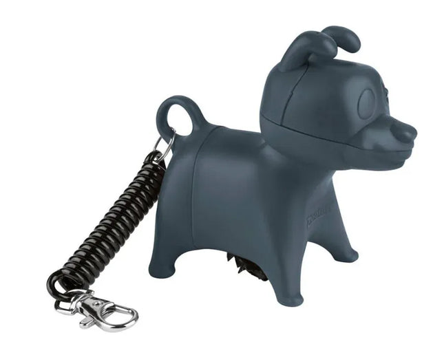 Zoofari Dog Zoofari Dog Wasting Bag Dispenser With Led Lamp Charcoal Blue