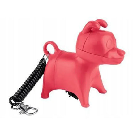 Zoofari Dog Zoofari Dog Wasting Bag Dispenser With Led Lamp Red