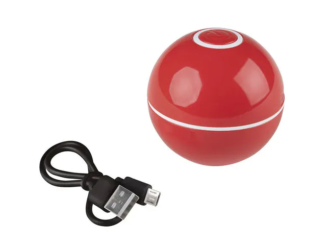 ZooFari Dog Zoofari Electric Interactive Cat Toy Self Rolling Ball with LED Light