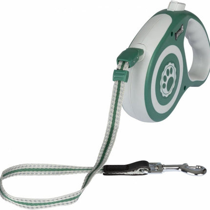 ZooFari Dog Zoofari Professional Retractable Dog Leash Reflective Safety Tape Max 20 kg Green