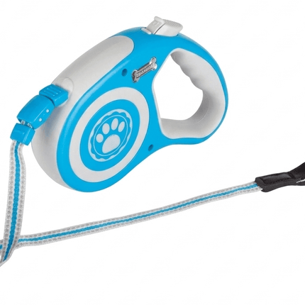 ZooFari Dog Zoofari Professional Retractable Dog Leash Reflective Safety Tape Max 20 kg Sky Blue