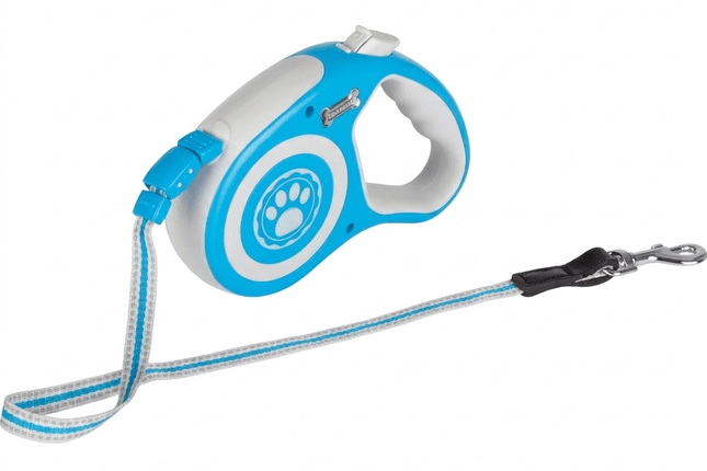 ZooFari Dog Zoofari Professional Retractable Dog Leash Reflective Safety Tape Max 20 kg Sky Blue