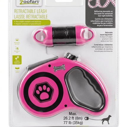 ZooFari Dog Zoofari Retractable Dog Leash  8m 26.2 ft Long for Dogs up to 35 kg