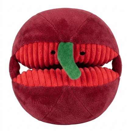 ZooFari Dog Zoofari Soft Plush Interactive Apple Toy for Pets