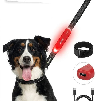 ZooFari Dog Zoofari USB-C Rechargeable Dog Lead Safety Light